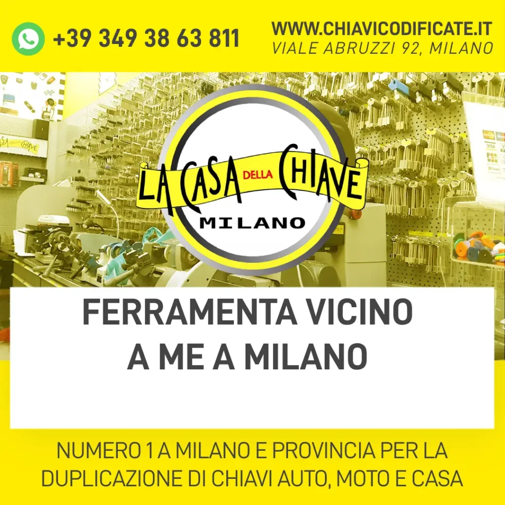 FERRAMENTA VICINO A ME A MILANO