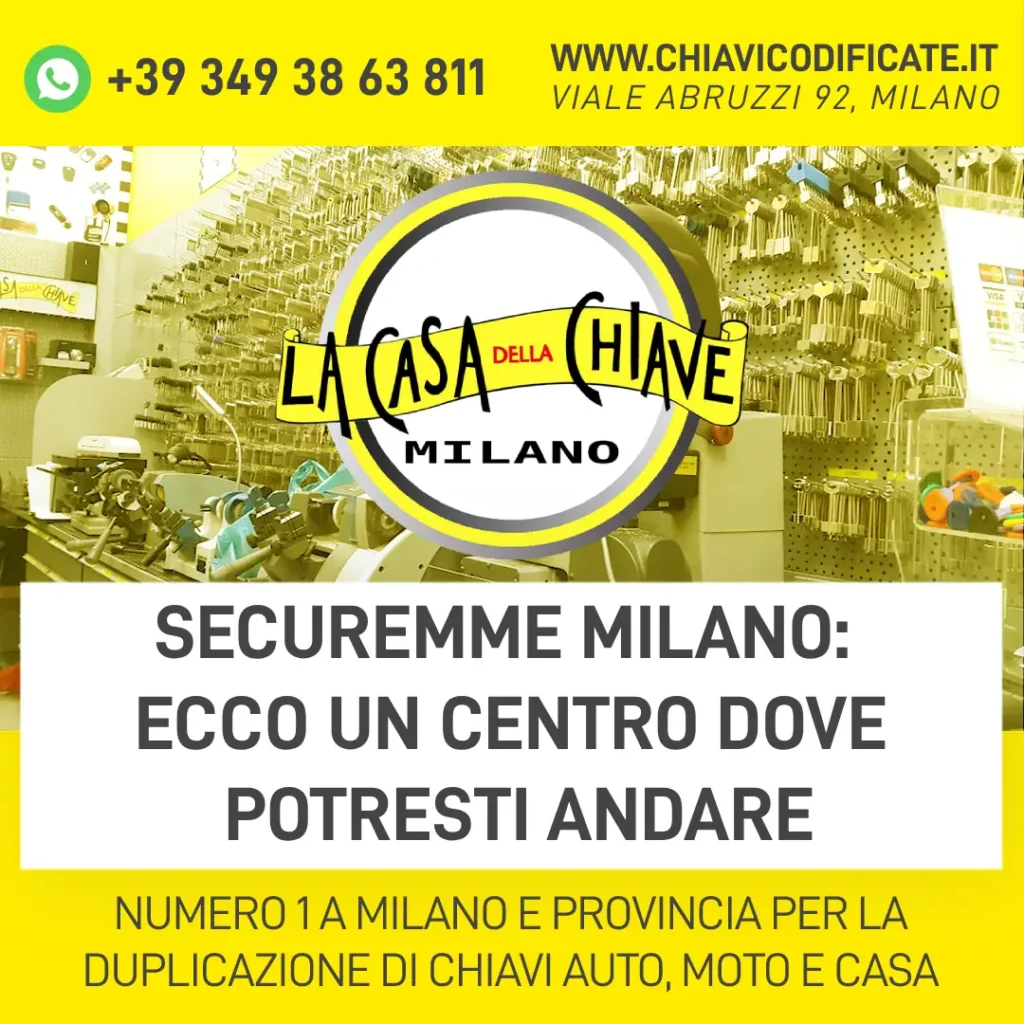 Securemme Milano ecco un centro dove potresti andare