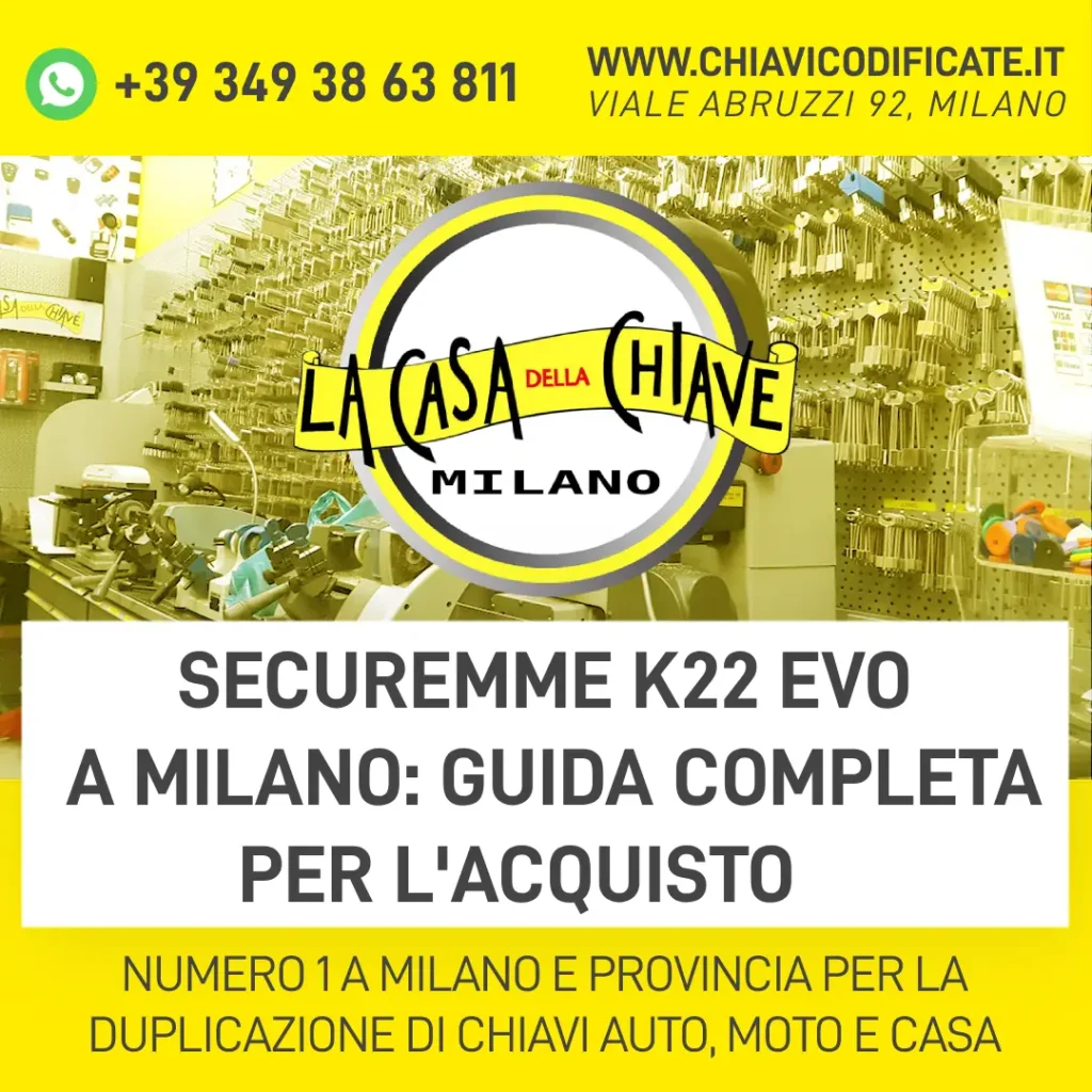 Securemme k22 evo a Milano guida completa per l'acquisto