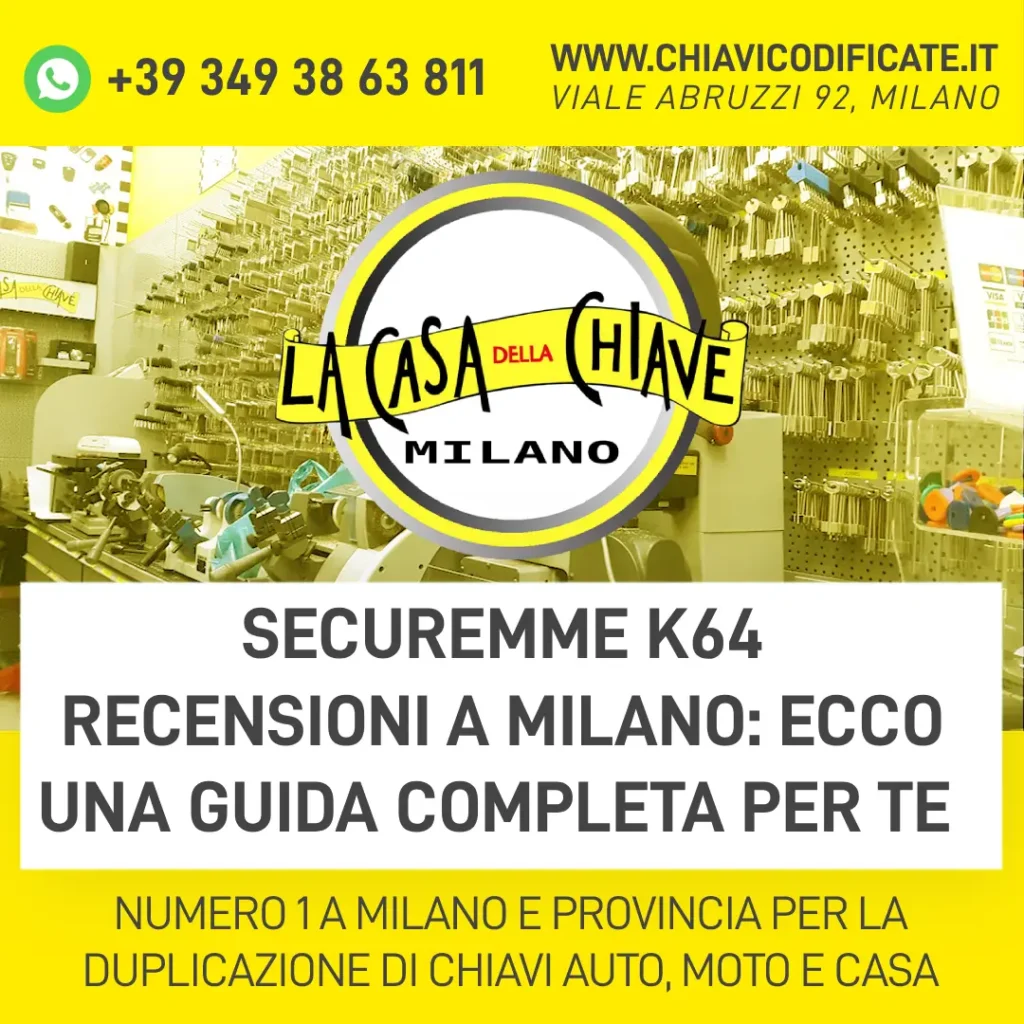 Securemme k64 recensioni a Milano ecco una guida completa per te