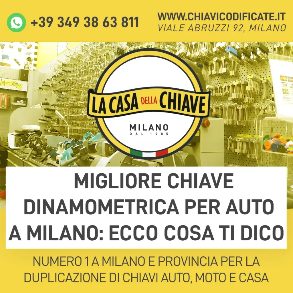 Migliore chiave dinamometrica per auto a Milano ecco cosa ti dico