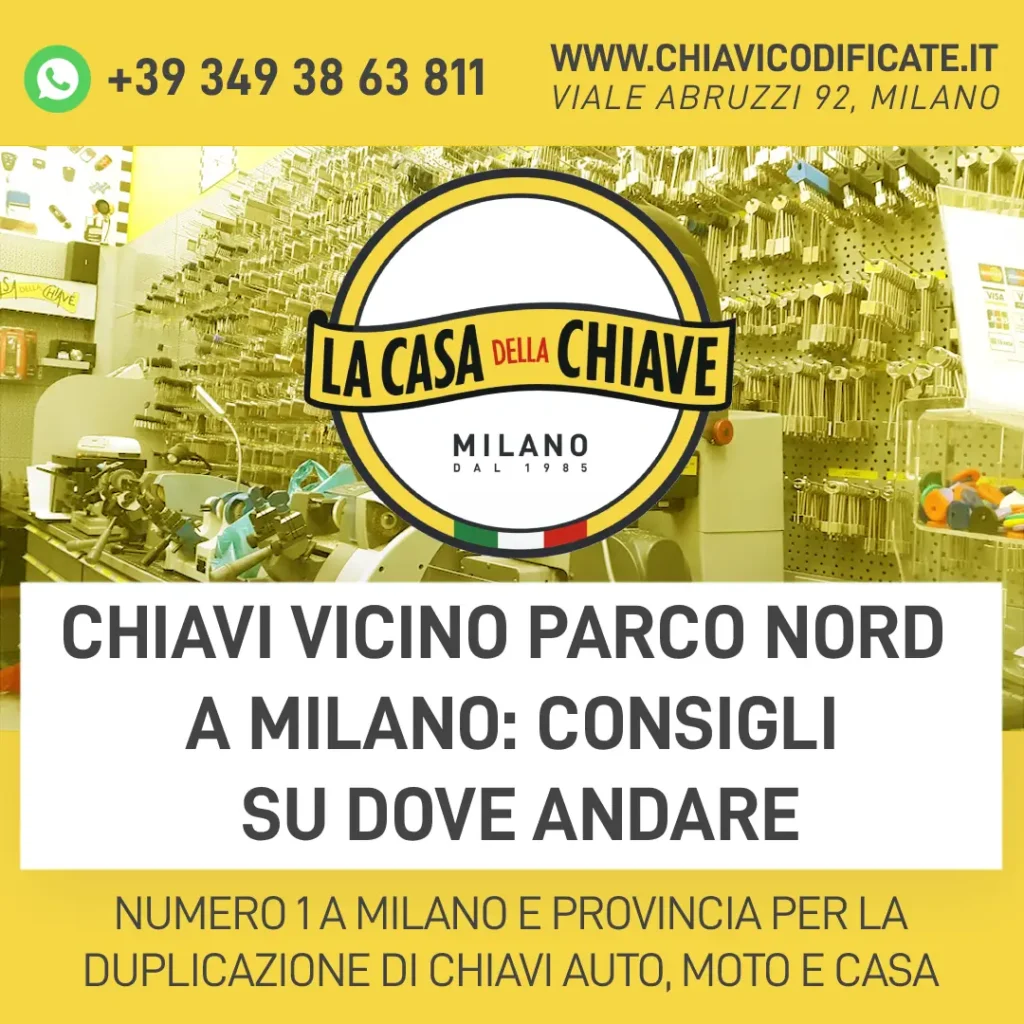 Chiavi vicino parco Nord a Milano: consigli su dove andare