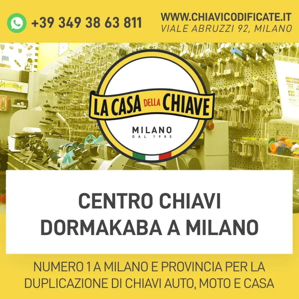 Centro chiavi dormakaba a Milano