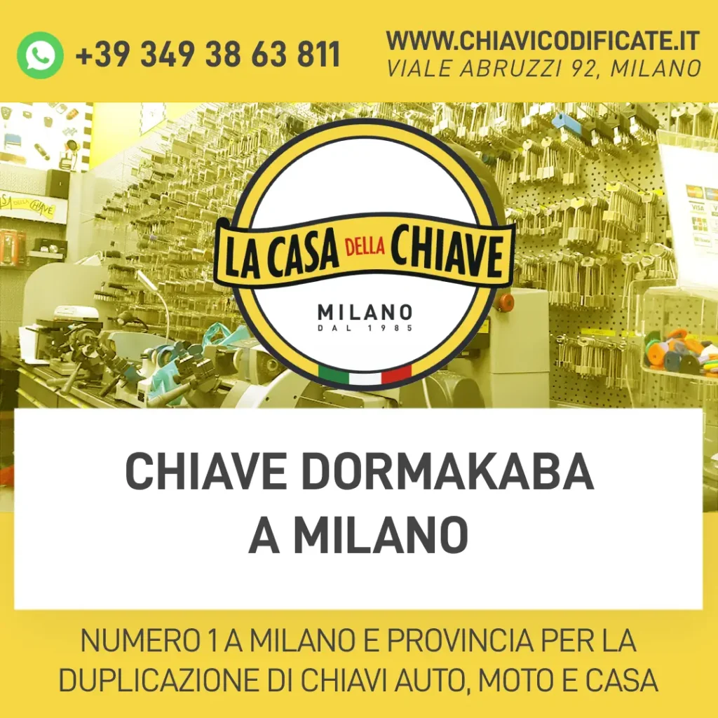 Chiave dormakaba a Milano