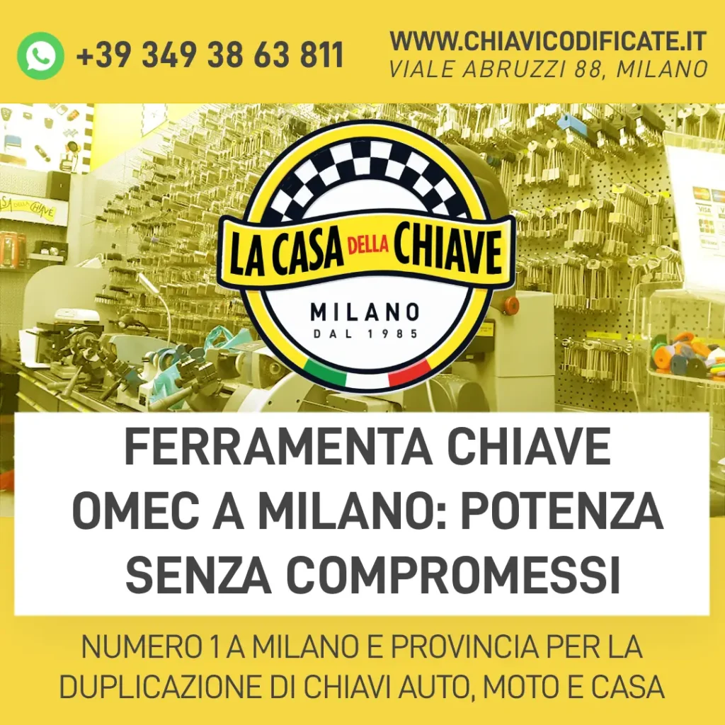 Ferramenta Chiave OMEC a Milano: Potenza Senza Compromessi